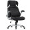 Vinsetto (Black) Vinsetto Fabric Office Desk Chair w/ Adjustable Height Tilt Function 2