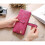 Genuine Leather Women's Wallets,Multi-Function Slim Bifold Zipper Clutch Purse,Large Capacity Card Holder -1 2