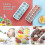 Ice Cube Mold, Pack Of 4 Silicone Ice Cube Molds with Lid, Space-saving 2