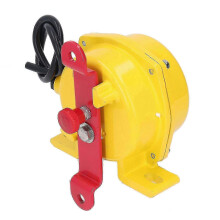 (As show, One size) 2 Way Pull Rope Cord Switch Simple Installation Emergency Sensitive Response Stop Pull Rope Limit Switch 24-380V