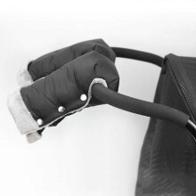 Pram Hand Muff Baby Pushchair Fleece Hand Gloves Stroller Hand Muff Hand Warmer Windproof Waterproof Thickening Anti-Freeze Gloves Baby Stroller Glove