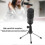 Large Diaphragm Condenser Microphone Live Broadcast Computer Recording Studio Mic 4