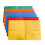 6 Pack Heavy Duty Plastic Two Pocket Folders, Heavy Duty Plastic 2 Pocket Folder (Rainbow Colors) 1