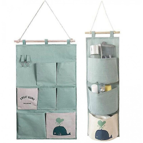 Hanging Storage Door,light Cotton Wall Hanging Storage Bag