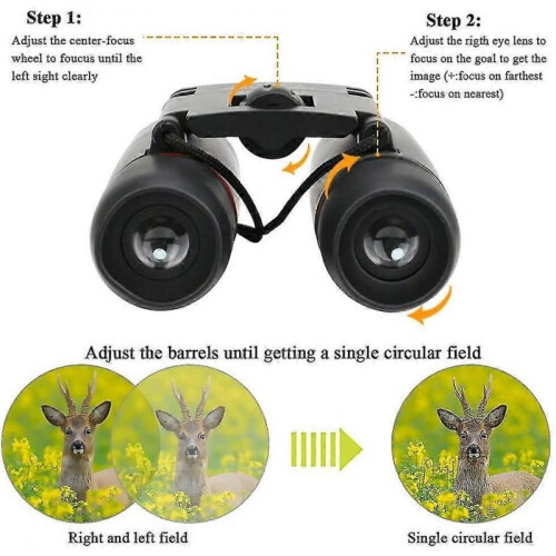 Adult Binoculars, 30 X 60 Compact Binoculars, Waterproof, Foldable Pocket Binoculars 2