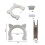 Cat Door Interior Cat Door Tunnel Free Access for Pets 3
