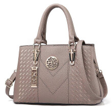 Ladies Handbags, Women Fashion PU Leather Top Handle Satchel Shoulder Tote Bags -6