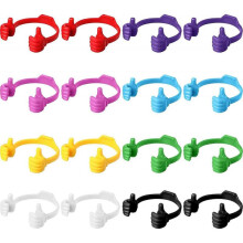 16 Pack Christmas Stocking Stuffers for Teen Men Women Adults Gifts: Thumbs Up Phone Stand Holder Novelty Funny Gadget