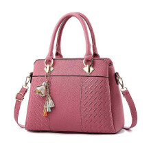 Womens Cross body Shoulder Bag PU Leather Small Handbags Multi Pocket Satchel Tassel Messanger Bag for Ladies & Girls -8
