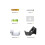 Universal Wall Mount Stand for PS5 Slim/PS5 Console, with Controllers Hook and Headset Hook, for PS5 Slim Digital/Disc Edition 4