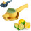 (Yellow)Lemon Squeezer, Manual Juicer Lemon Squeezer, Juicer Citrus Lemon Squeezer, New Upgrade Fruit Juicer With Rotation Button Kitchen Tool 1