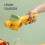 (Yellow)Lemon Squeezer, Manual Juicer Lemon Squeezer, Juicer Citrus Lemon Squeezer, New Upgrade Fruit Juicer With Rotation Button Kitchen Tool 2