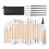 28Pcs Polymer Clay Tools Modeling Clay Sculpting Tools Kits for Pottery Sculpture Wooden Dotting Tools 1