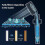 Turbocharged Handheld Shower Head,propeller Driven Shower Heads, high Pressure Water Saving with Pause Button 2