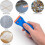 Plastic Razor Blade Scraper Tool, 8pcs Razor Scraper with 100pcs Plastic Blades, Cleaning Scraper Remover for Removal Floor Scraping Labels 3