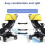 Stroller Connectors, 3pcs Stroller Connectors Safety Durable Turn 2 Strollers into an Instant Tandem Stroller Fits Most Strollers 2