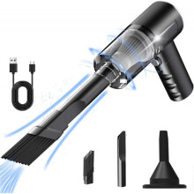 Handheld Vacuum Cordless Rechargeable, Car Vacuum Cleaner High Power with Powerful Suction, Mini Dusts Buster Portable Vacuum Cleaner