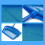 Swimming Pool Skimmer Net, Fine Mesh Pool Leaf Rake Net with Double-Layer Deep Bag, for Cleaning Finest Debris 4