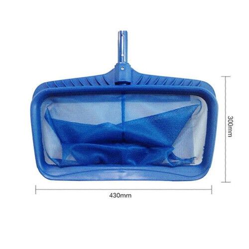Swimming Pool Skimmer Net, Fine Mesh Pool Leaf Rake Net with Double-Layer Deep Bag, for Cleaning Finest Debris 1