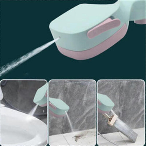 (Black) 4-Mode Handheld Pressurized Shower Head with Pause Switch, High Pressure Shower Head, Adjustable Shower Nozzle Filter for Bathroom 1