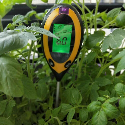 4-in-1 Soil Tester Temperature Moisture Light Humidity Ph Value Meter 1