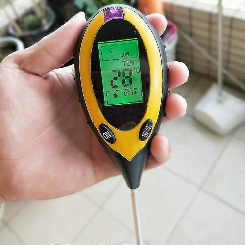 4-in-1 Soil Tester Temperature Moisture Light Humidity Ph Value Meter 2