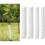 (4Pcs White) Tree Trunk Protector, 4Pcs Plastic Spiral Tree Guard, Plastic Tree Bark Wraps to Protect Bark from Animals and Lawn Mowers 1