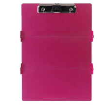 (Pink) Nursing Clipboard Foldable, Lightweight Portable Writing Clipboard With Compartment Organizer For Nurse Doctor