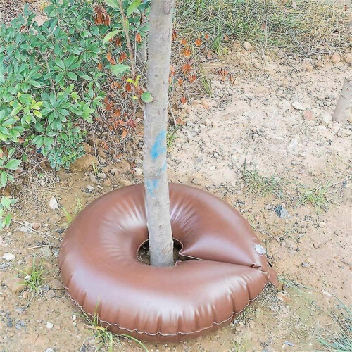 15 Gallon PVC Tree Watering Ring Bag, Slow Release Reusable Tree Water Bag, Automatic Drip Tree Irrigation Water Bag 2