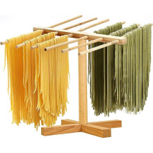 Pasta Drying Rack, Kitchen Wood Pasta Drying Rack, Pasta and Pasta Dryer Stand Drying Rack with 12 Arms