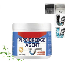 (3pcs) New Upgrade Powerful Pipe Dredge Agent, Toilet Pipe Dredging Agent, Powerful Pipe Dredge Agent, Sink Drain Cleaner Pipeline Quick Cleaning Tool
