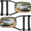 (2Pcs) Universal Clamp-On Towing Mirror 360 Degree Rotation Adjustable Towing Mirror 1