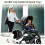(Blue)Stroller Snack Holder, Universal Stroller Accessories with Stroller Cup Holder and Stroller Tray to Hold Snack Cups 3