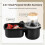 (Black)Stroller Snack Holder, Universal Stroller Accessories with Stroller Cup Holder and Stroller Tray to Hold Snack Cups 4