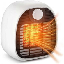 Portable Electric Space Heater, PTC Fast Heating Small Space Heater, Cute Portable Space Heater for Office, Home