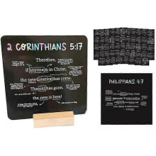 52 Scripture Cards: A Mapped Bible Verse for Every Week of the Year, Bible Memory Verse Cards, Prayer Cards, Christian Bible Gifts