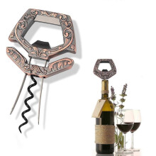 (C) 3 in 1 Ah So Two Prong Wine Opener & Cork Remover,It Can Remove The Older and Fragile Wine Corks so Easy for Connoisseurs to Uncork