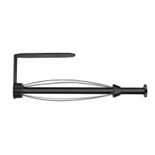 Paper Towel Holder, Single Hand Operable Wall Mount Paper Towel Holder with Damping Effect for Kitchen Bathroom