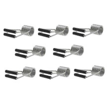(As show, One size) Butterfly Spring Door Closer,Spring Hinge Door Closer Fits on Most Door Butt Hinge Pin,Automatic Spring Door Closer 8pcs