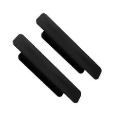 (As show, One size) 8pcs Self-adhesive Furniture Handle Plastic Sliding Door Handle Adhesive Handle Sticky Door Handle Self Adhesive Drawer Zekai