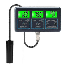 (As show, One size) Online Water Quality Monitor - Wifi Tuya Smart Meter For Fish Tank Aquarium Pool (ph Orp Ppm Cf Humidity)