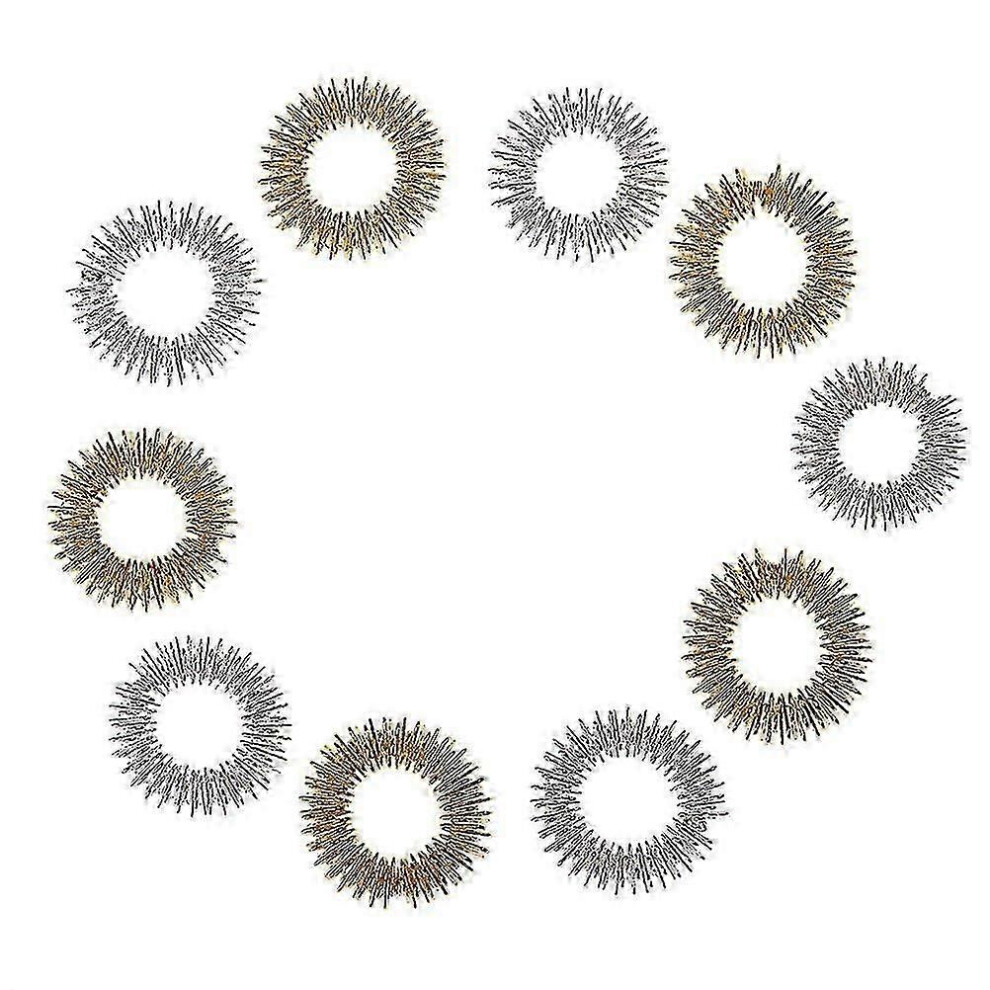 (As show, One size) 10 Pcs Massage Rings Masager Finger Massager Ring Massage Ring Finger Rings Rings Chinesse Massage Ring