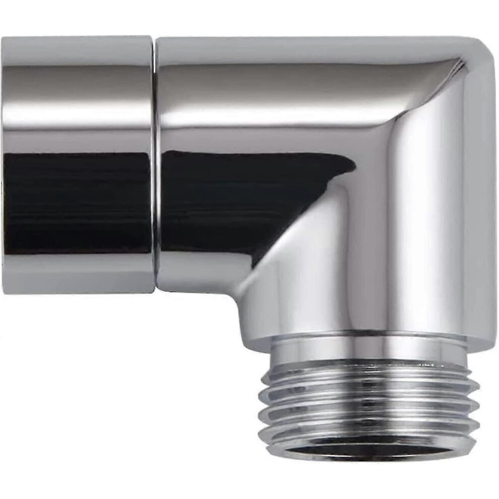 (As Show, One Size) 90 Degree Hand Shower Adapter, Elbow For Mobile Hand Shower Zekai 4633265491069