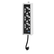 For PS5 Slim Cooling Fan with LED Light, Quiet Cooling System for PS5 Slim Disc and Digital Edition with USB 3.0 Port, PS5 Slim Accessories