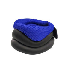 (Blue) Breathable Neck Brace For Neck Pain and Support, Soft Foam Cervical Neck Collar Protector For Sleeping, Relief of Cervical Spine Pressure