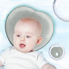 Prevent Flat Head Baby Pillow, Baby Pillow to Prevent Flat Head, Baby Head Shaping Pillow, Baby Pillows for Sleeping Soft Comfortable