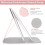 Travel Makeup Mirror, Portable LED Lighted Makeup Mirror, 360 Rotation Touch Screen Vanity Mirror 4