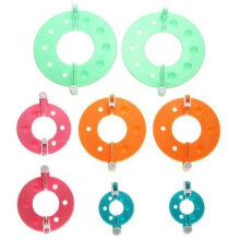 (As show, One size) DIY Pompom Maker Kit - 8 Pieces in 4 Sizes