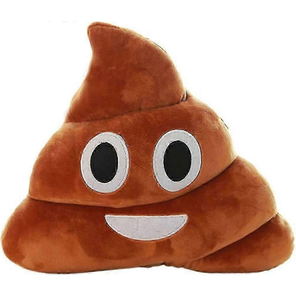 (As Show, One Size) Shit Pillow Emoticon Emoji Gadget Plush Cotton | Toy Fun Pillow Extra Soft And Fluffy 4632597826389