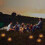 (2Pcs)Pond Lighting, Solar Floating LED Tea Light with Remote Control, 3 Modes Flame Light Solar Floating Pool Lighting 5
